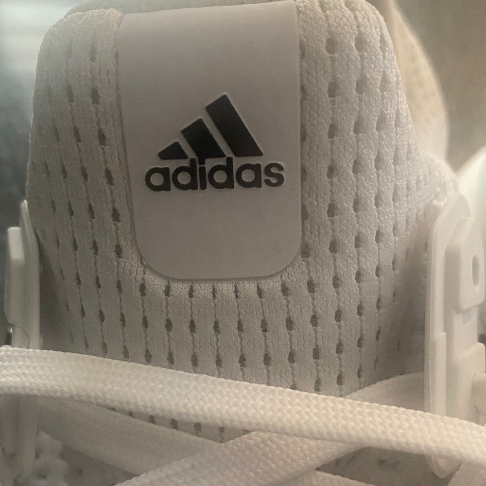 Adidas Ultra Boost White Running Shoes - Picture 2 of 5